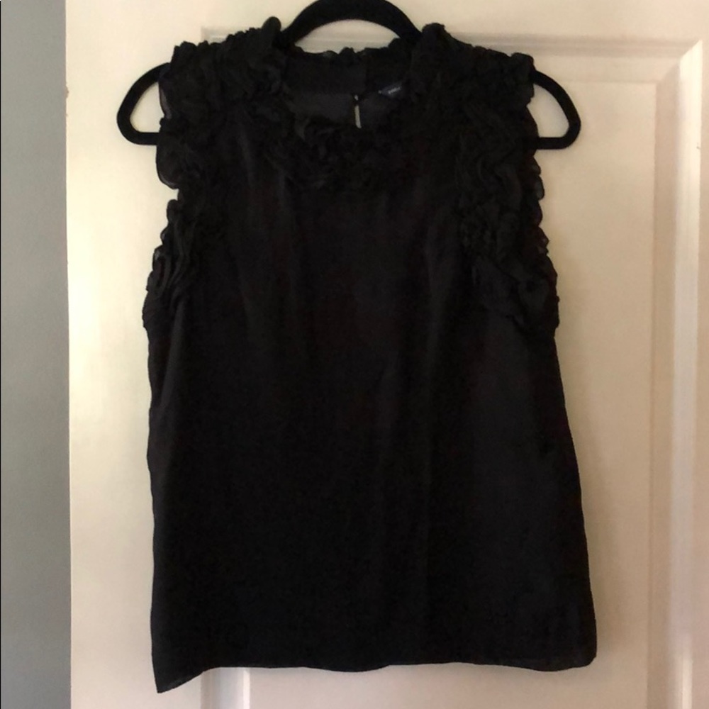 French Connection sleeveless cotton blouse